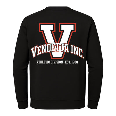 Vendetta Inc. Sweatshirt V Athletic schwarz