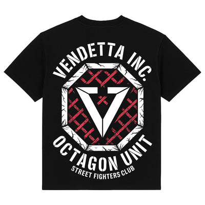 Vendetta Inc. Shirt Octagon Fighters schwarz