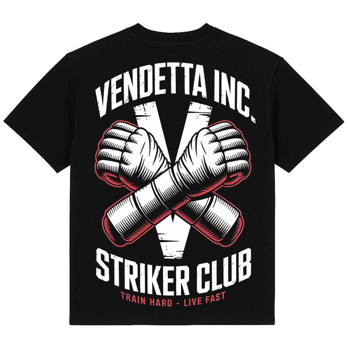Vendetta Inc. Shirt Striker Club schwarz