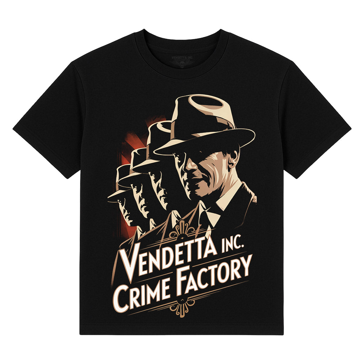 Vendetta Inc. Shirt Crime Factory schwarz