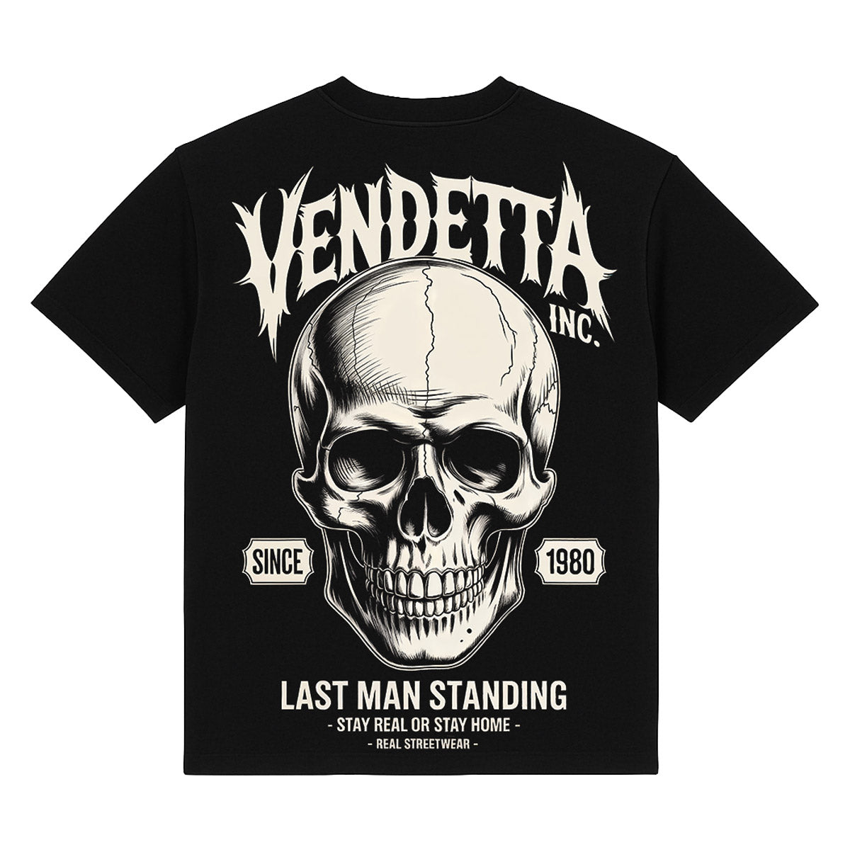 Vendetta Inc. Shirt Last Man Standing schwarz