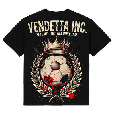 Vendetta Inc. Shirt 3rd Half – Football Never Ends schwarz