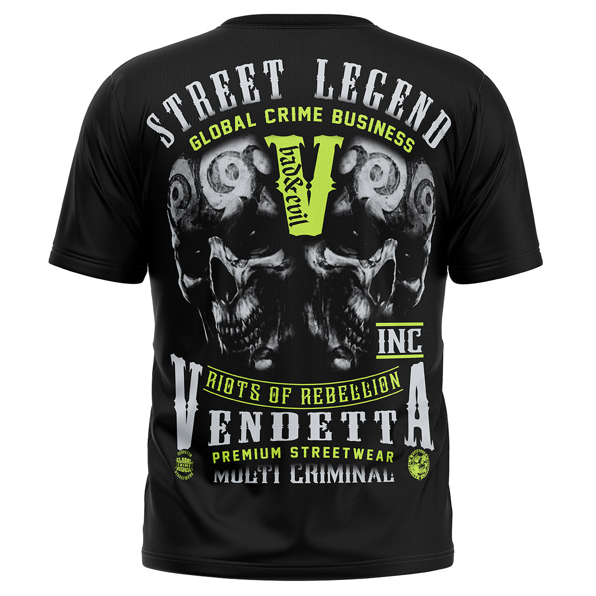 Vendetta Inc. Shirt Street Legend Inc schwarz