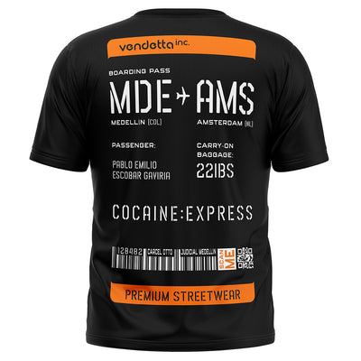 Vendetta Inc. Shirt Boarding Pass schwarz