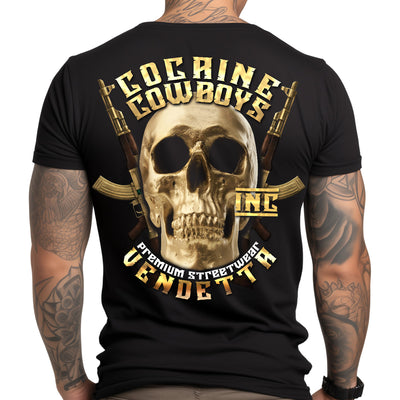 Vendetta Inc. Shirt schwarz Cowboys VD-1362