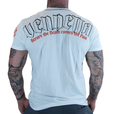 Vendetta Inc. Shirt No Pain weiß VD-1200