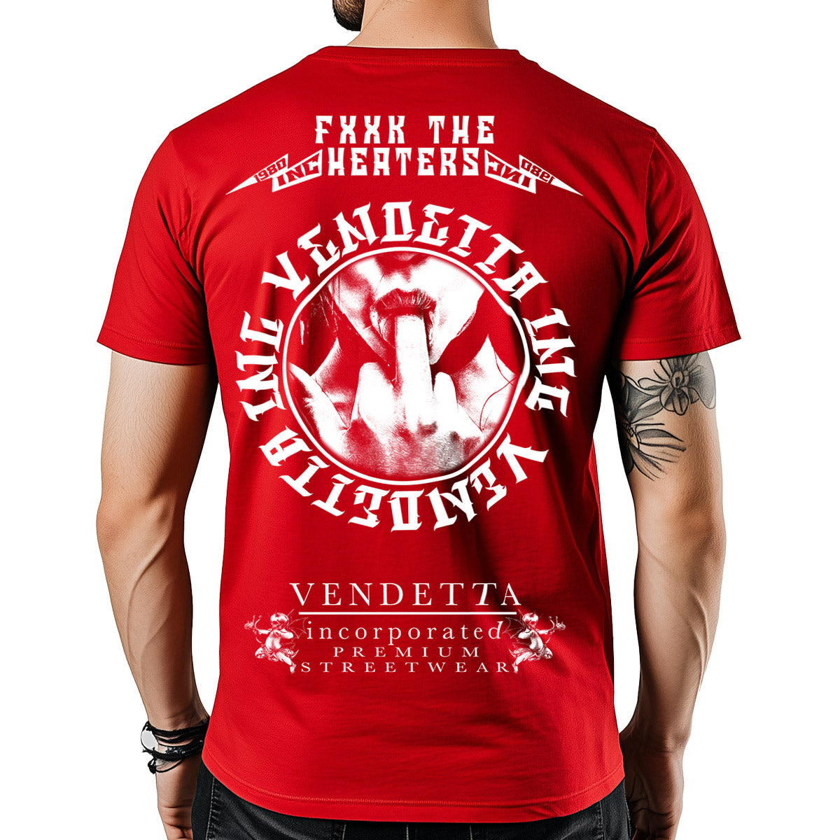 Vendetta Inc. Shirt F.2.0 rot VD-1210
