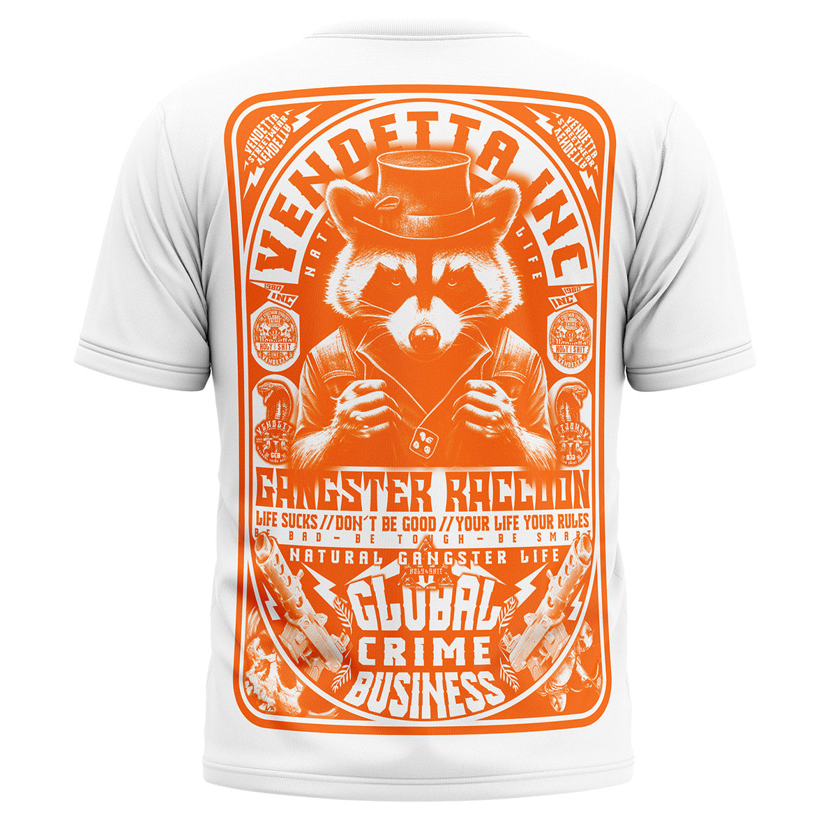 Vendetta Inc. Shirt Life Sucks weiß VD-1293