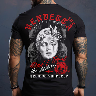 Vendetta Inc. Shirt Believe Yourself schwarz 1219