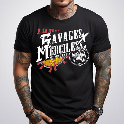 Vendetta Inc. Shirt Savages schwarz VD-1117