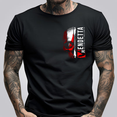 Vendetta Inc. Shirt Blood Skull schwarz 1322