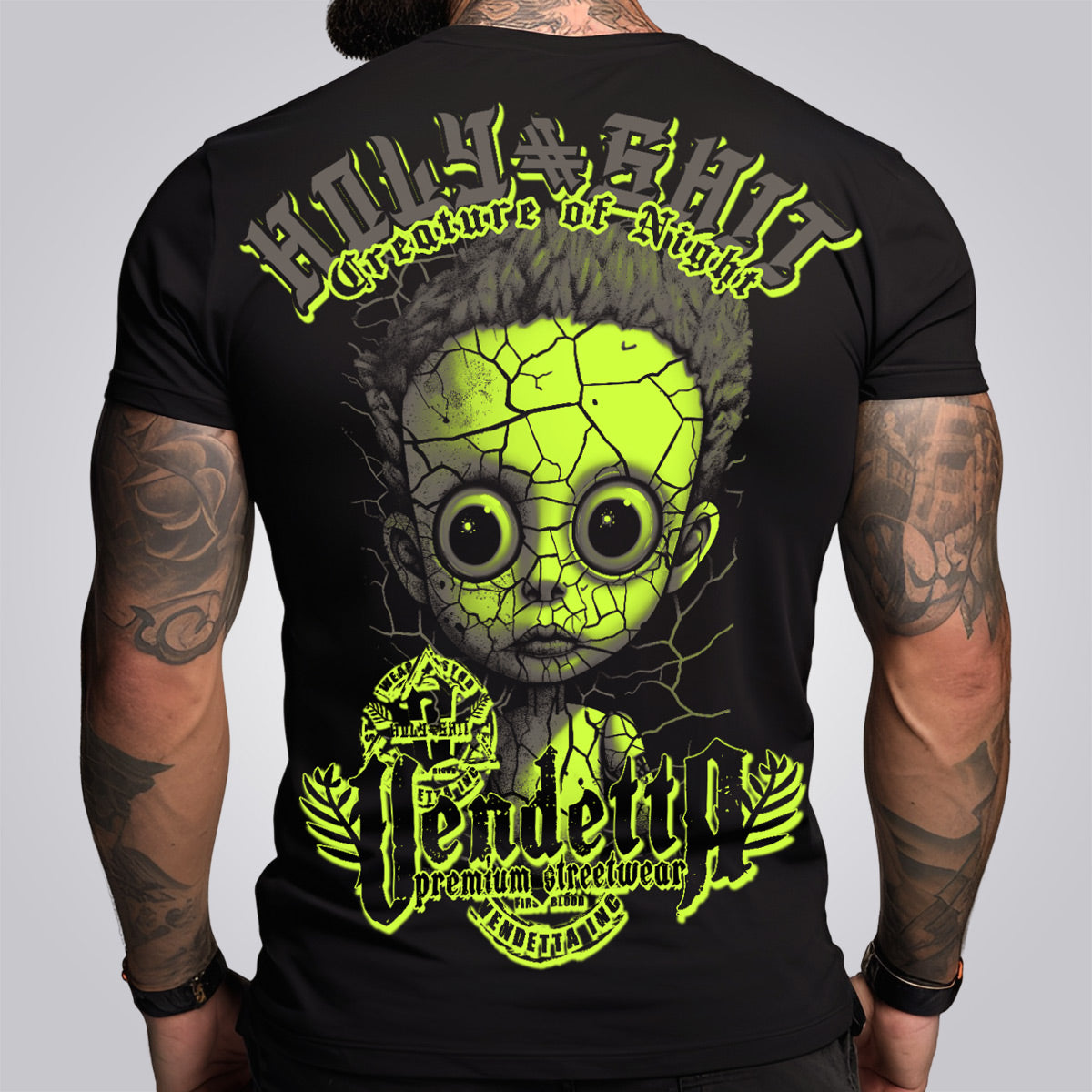 Vendetta Inc. Shirt schwarz Creature VD-1298