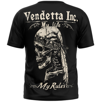 Vendetta Inc. Shirt schwarz Rules VD-1383