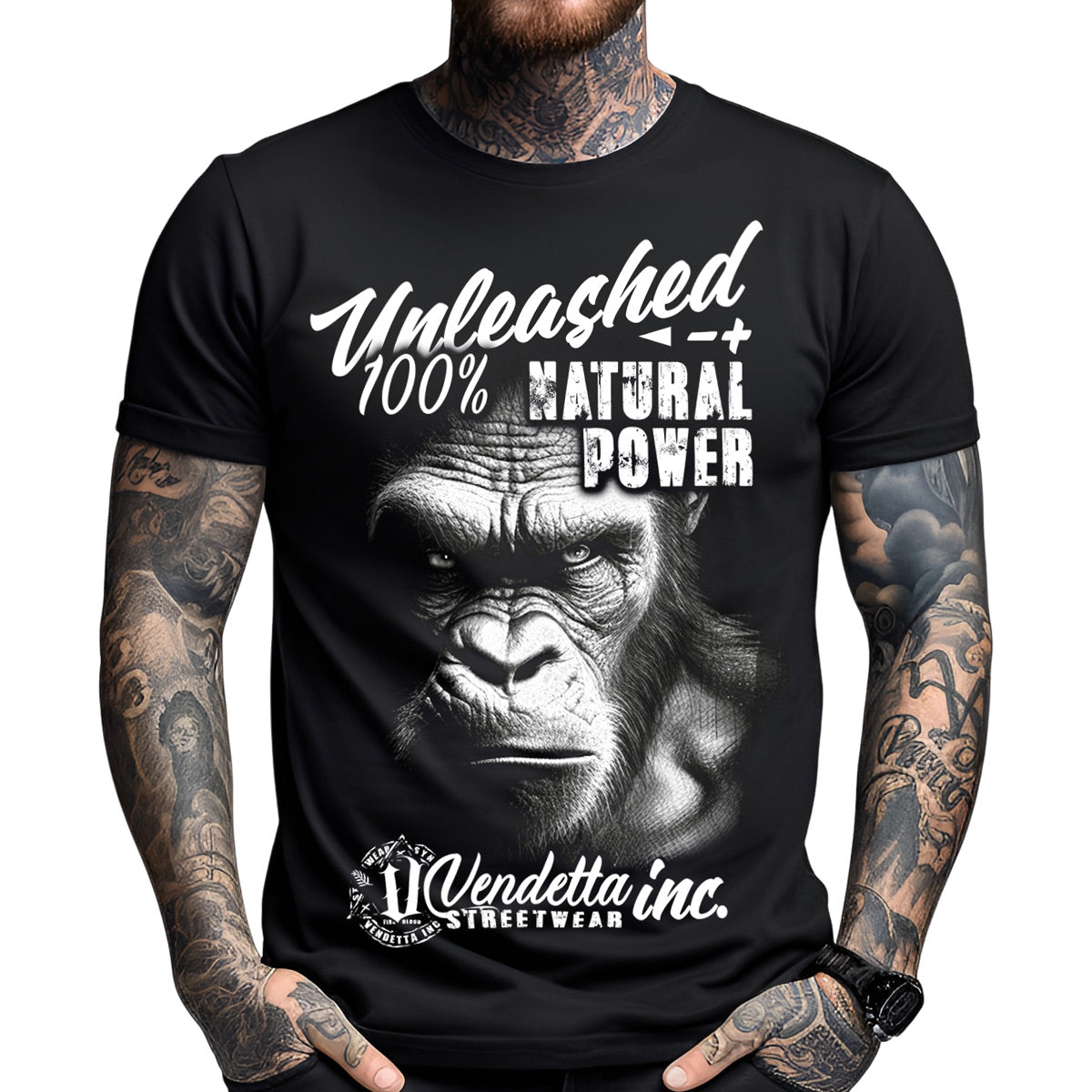Vendetta Inc. Shirt schwarz Natural Power STB-1265