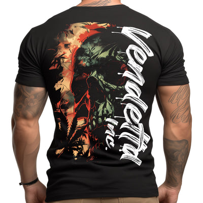 Vendetta Inc. Shirt Skull Mary schwarz VD-1412