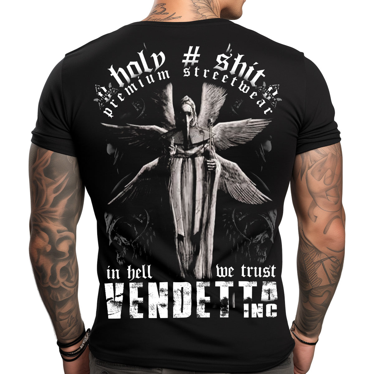 Vendetta Inc. Shirt Hell 1.0 schwarz VD-1370