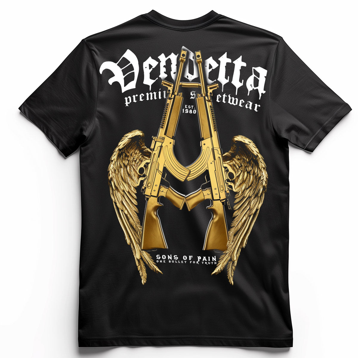 Vendetta Inc. Shirt Sons of Pain schwarz VD-1431