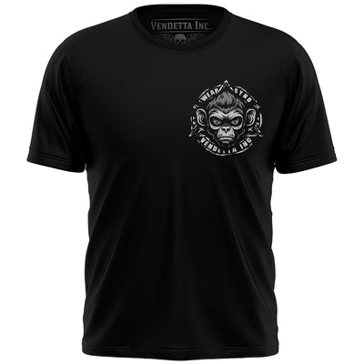 Vendetta Inc. Shirt schwarz Bad Monkey VD-1392