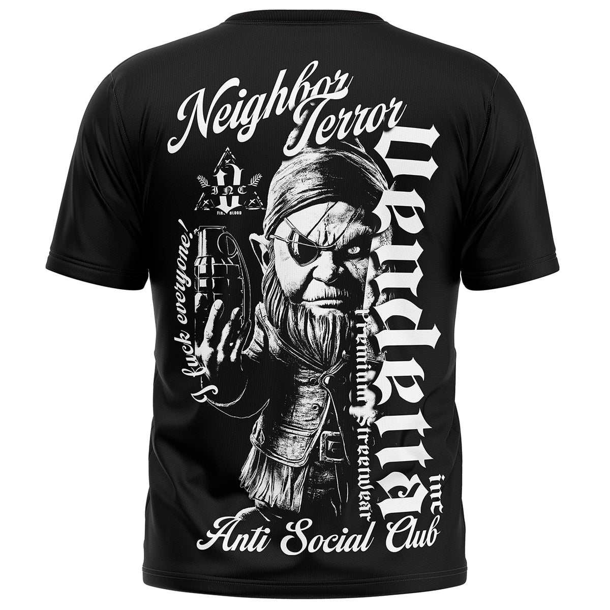 Vendetta Inc. Shirt Terror Gnome schwarz VD-1458