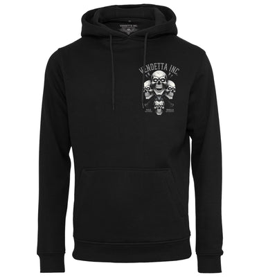 Vendetta Inc. Hoodie Rule The Streets schwarz VD-4062