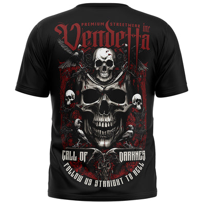 Vendetta Inc. Shirt Straight to Hell schwarz VD-1387