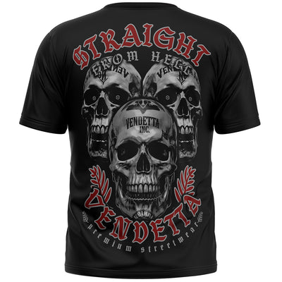 Vendetta Inc. Shirt Straight schwarz VD-1474