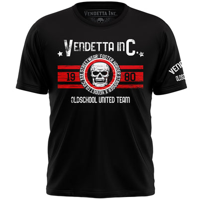 Vendetta Inc. Shirt Oldschool Team schwarz VD-1478
