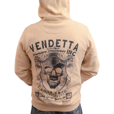 Vendetta Inc. Kapuzenpullover King sand VD-4075