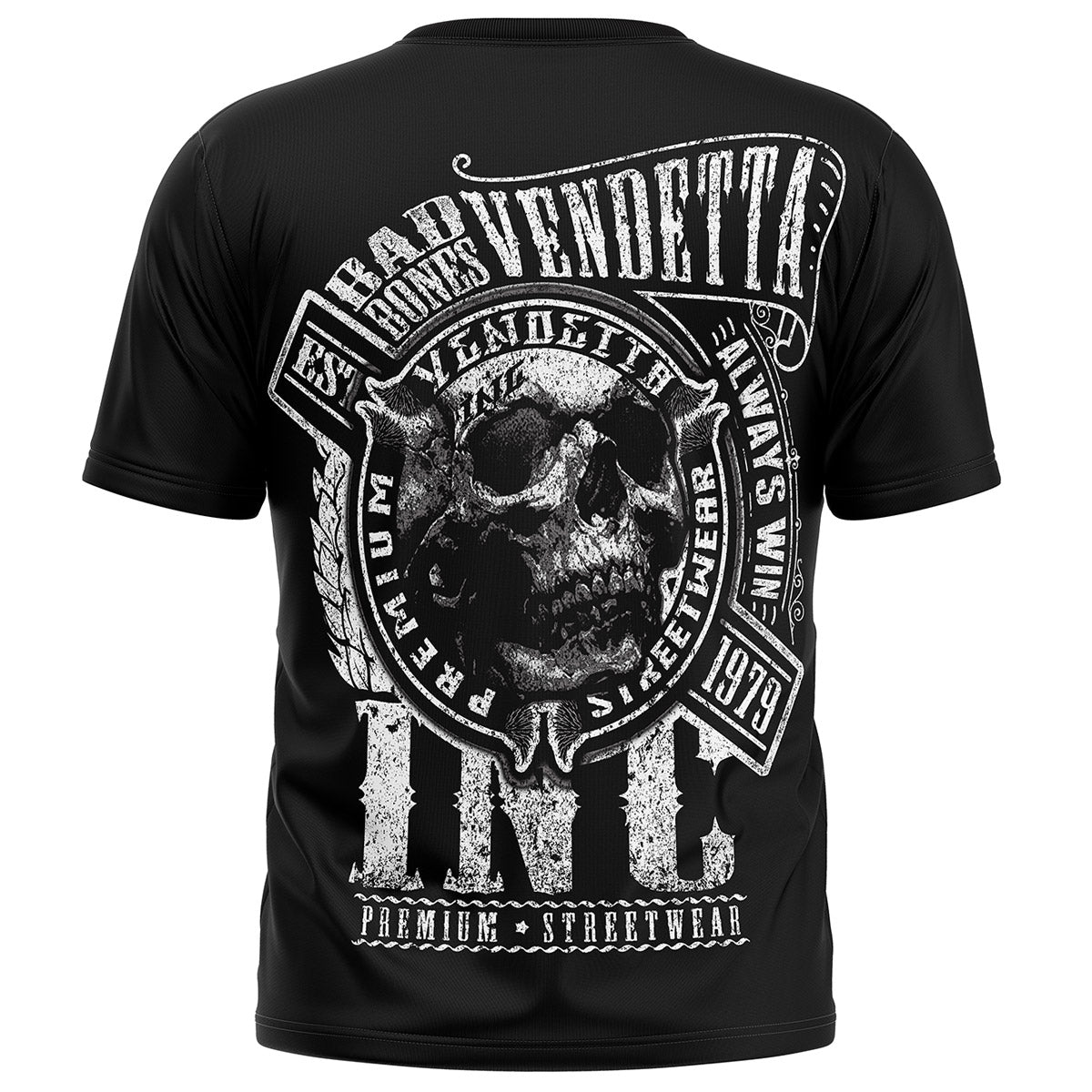 Vendetta Inc. Shirt Bad Bones schwarz VD-1303