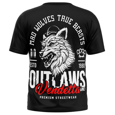 Vendetta Inc. Shirt Mad Wolves schwarz VD-1379