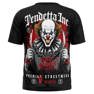 Vendetta Inc. Shirt Bad Blood Clown schwarz VD-1492