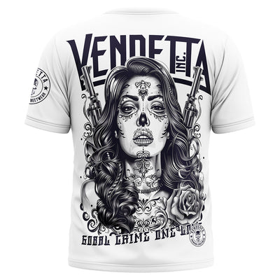 Vendetta Inc. Shirt One Crime weiß VD-1487