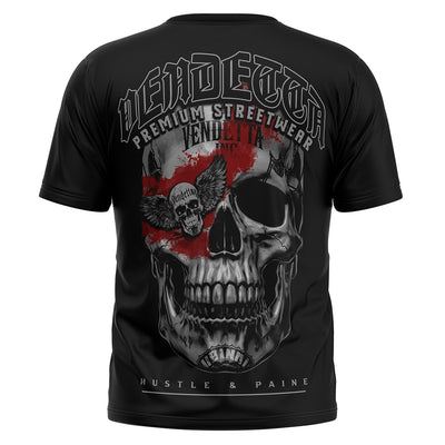 Vendetta Inc. Shirt Hustle & Paine schwarz VD-1506