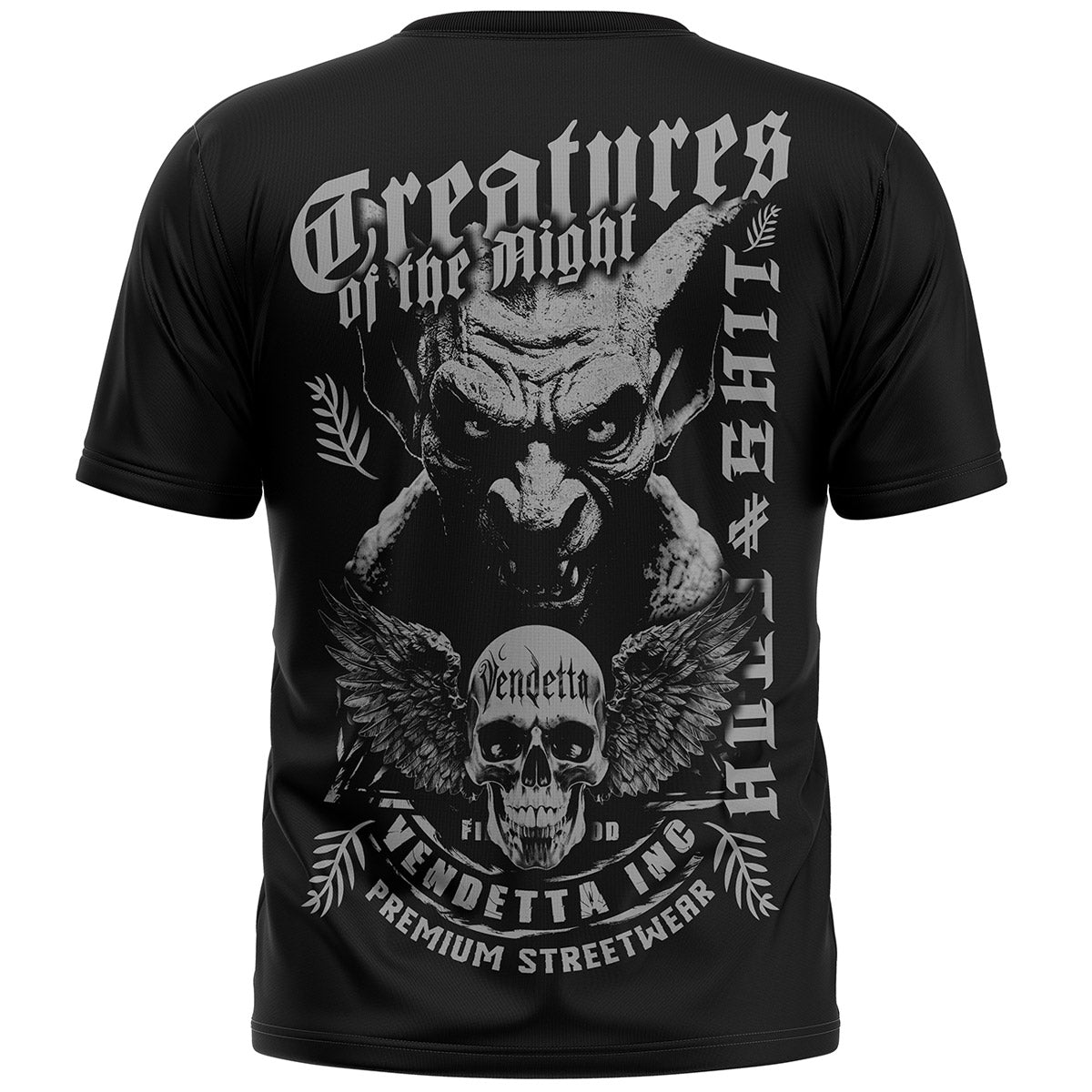 Vendetta Inc. Shirt Creatures 2.0 schwarz VD-1503