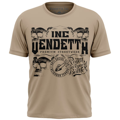 Vendetta Inc. Shirt Royal sand VD-1515