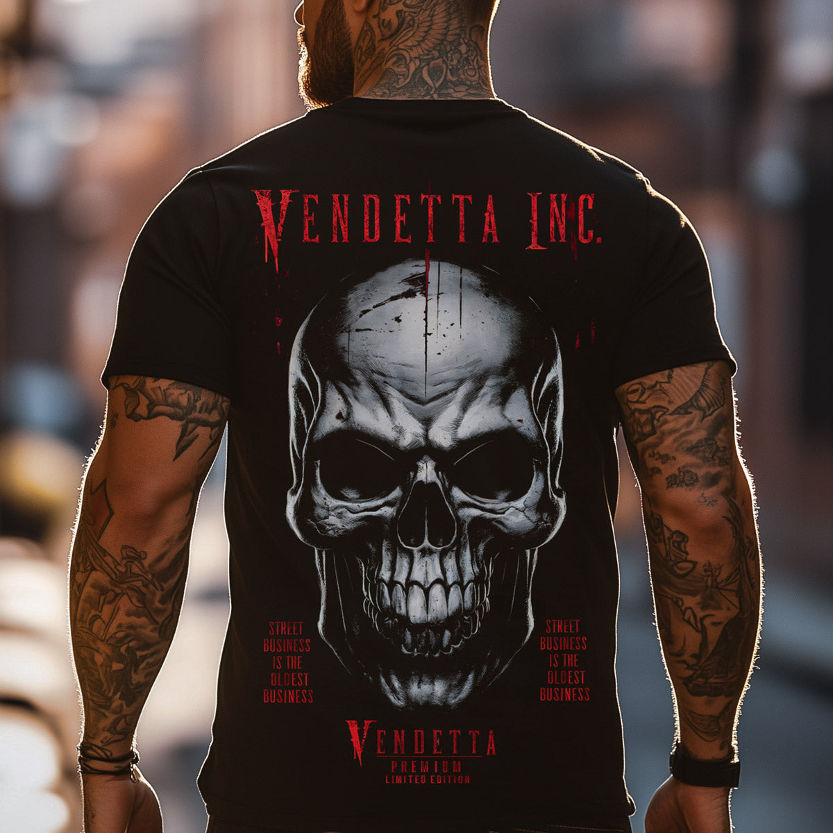 Vendetta Inc. Shirt Cinema schwarz VD-1516