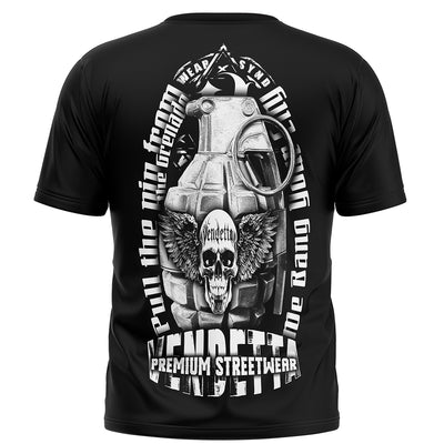Vendetta Inc. Shirt Pull Pin schwarz VD-1533
