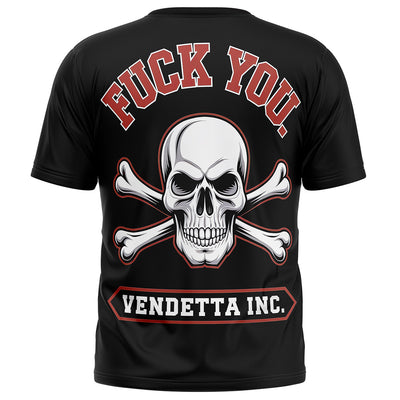 Vendetta Inc. Shirt F.Y. schwarz VD-1549