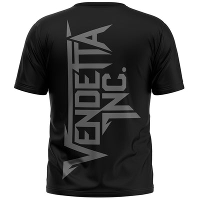 Vendetta Inc. Shirt Logo V schwarz grau VD-1553