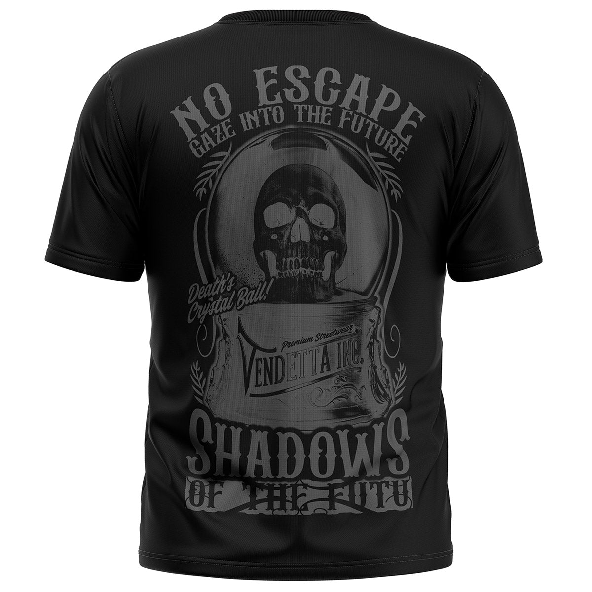 Vendetta Inc. Shirt Crystal Skull schwarz VD-1567