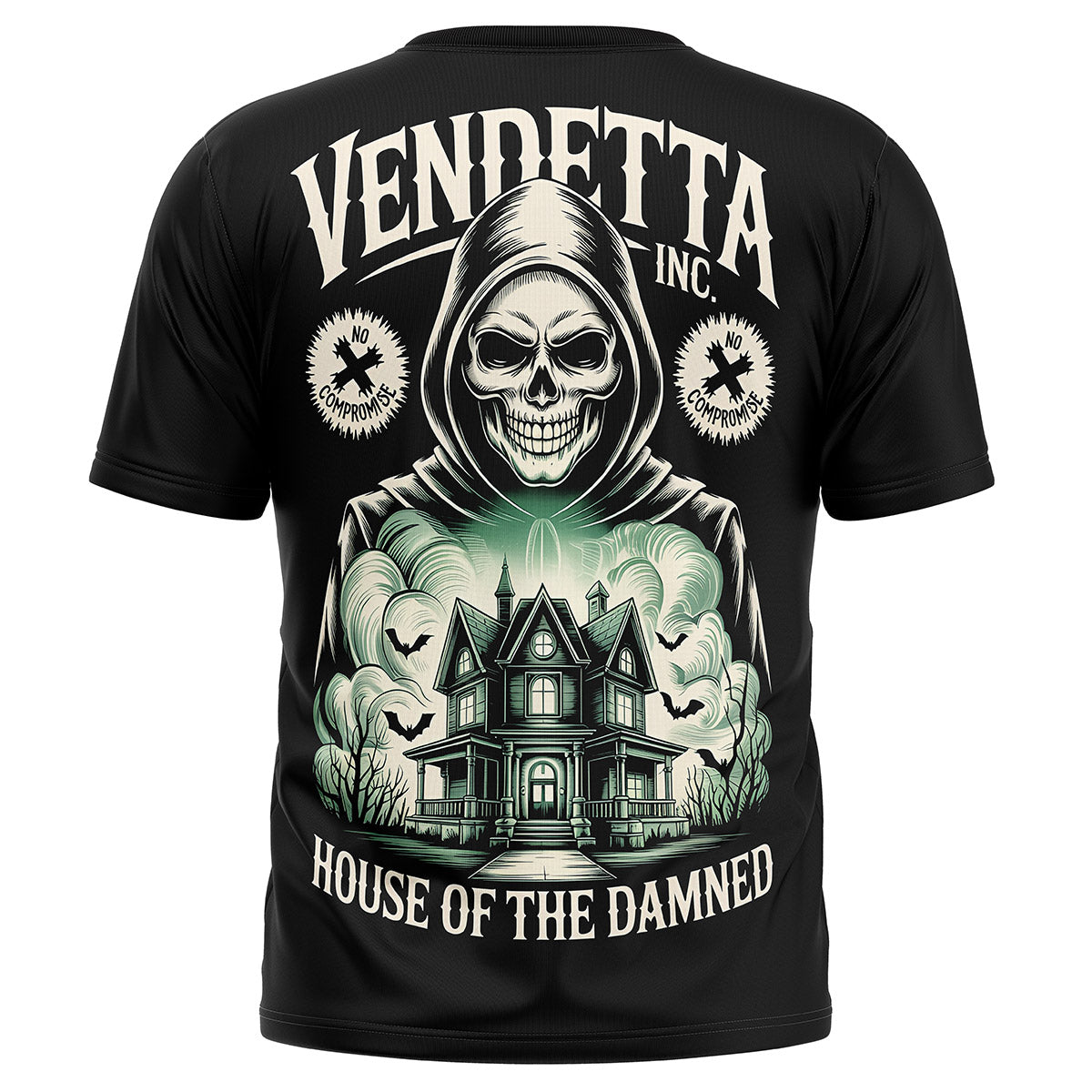 Vendetta Inc. Shirt House of the Damned schwarz