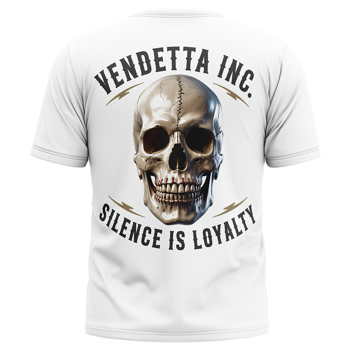 Vendetta Inc. Shirt Silence Is Loyalty weiß