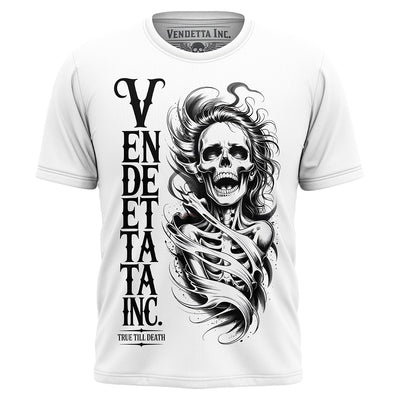 Vendetta Inc. Shirt True Till Death weiß