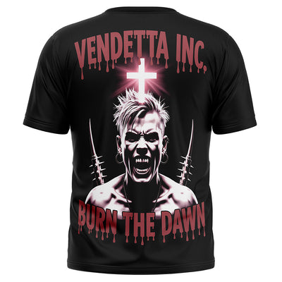 Vendetta Inc. Shirt Burn the Dawn schwarz