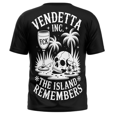 Vendetta Inc. Shirt Skull Island schwarz