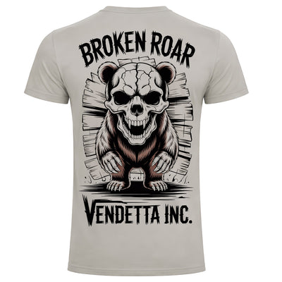 Vendetta Inc. Shirt Broken Roar Stone Grey