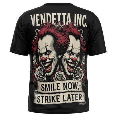 Vendetta Inc. Shirt Clown Roses schwarz