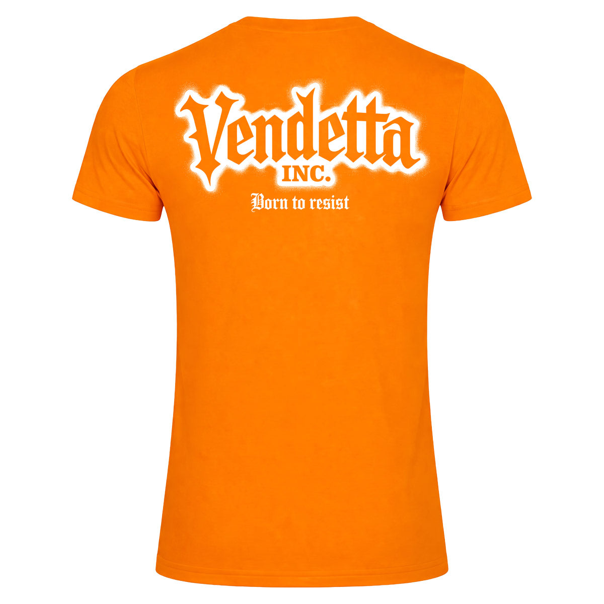 Vendetta Inc. Shirt Born To Resist orange