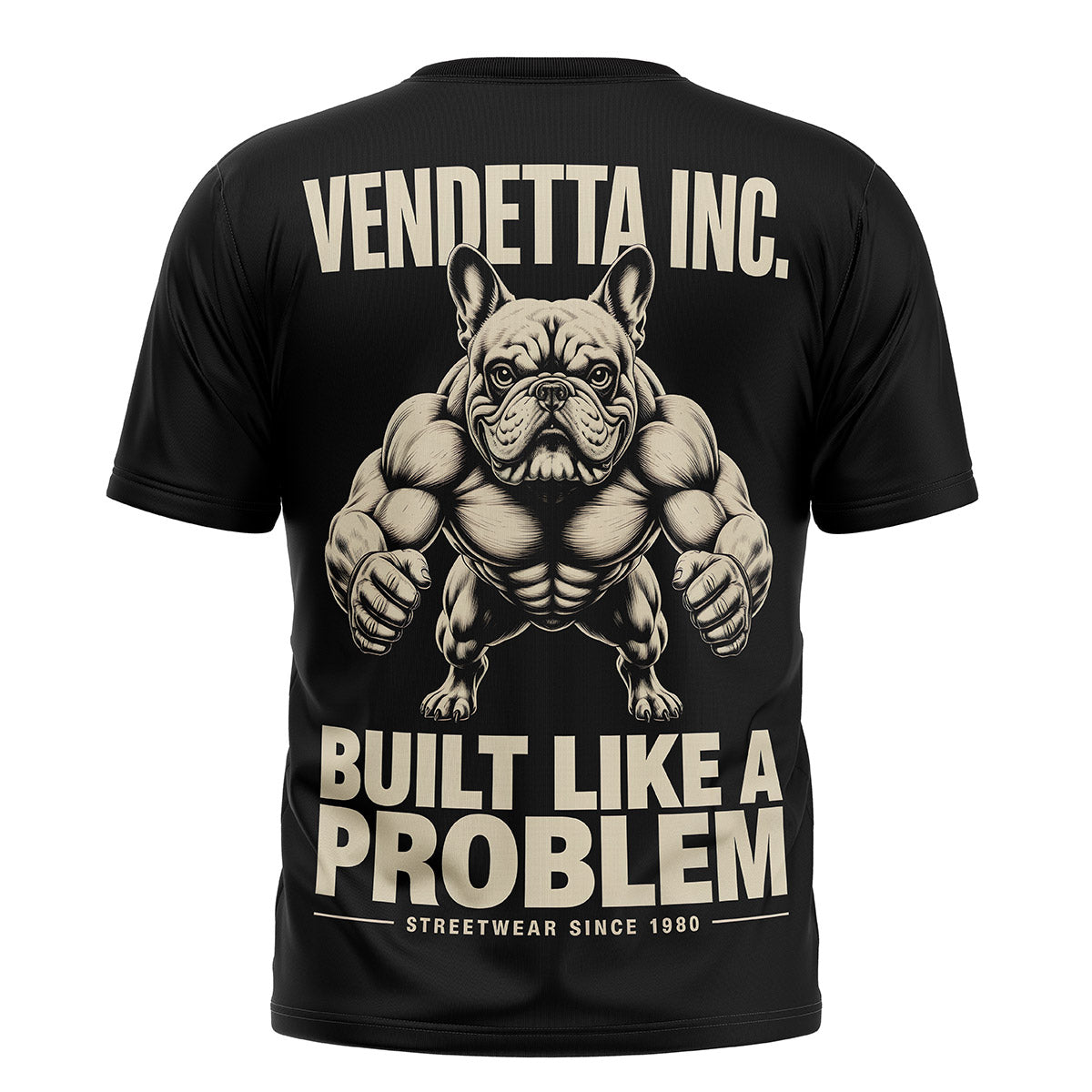 Vendetta Inc. Shirt Built Like A Problem schwarz