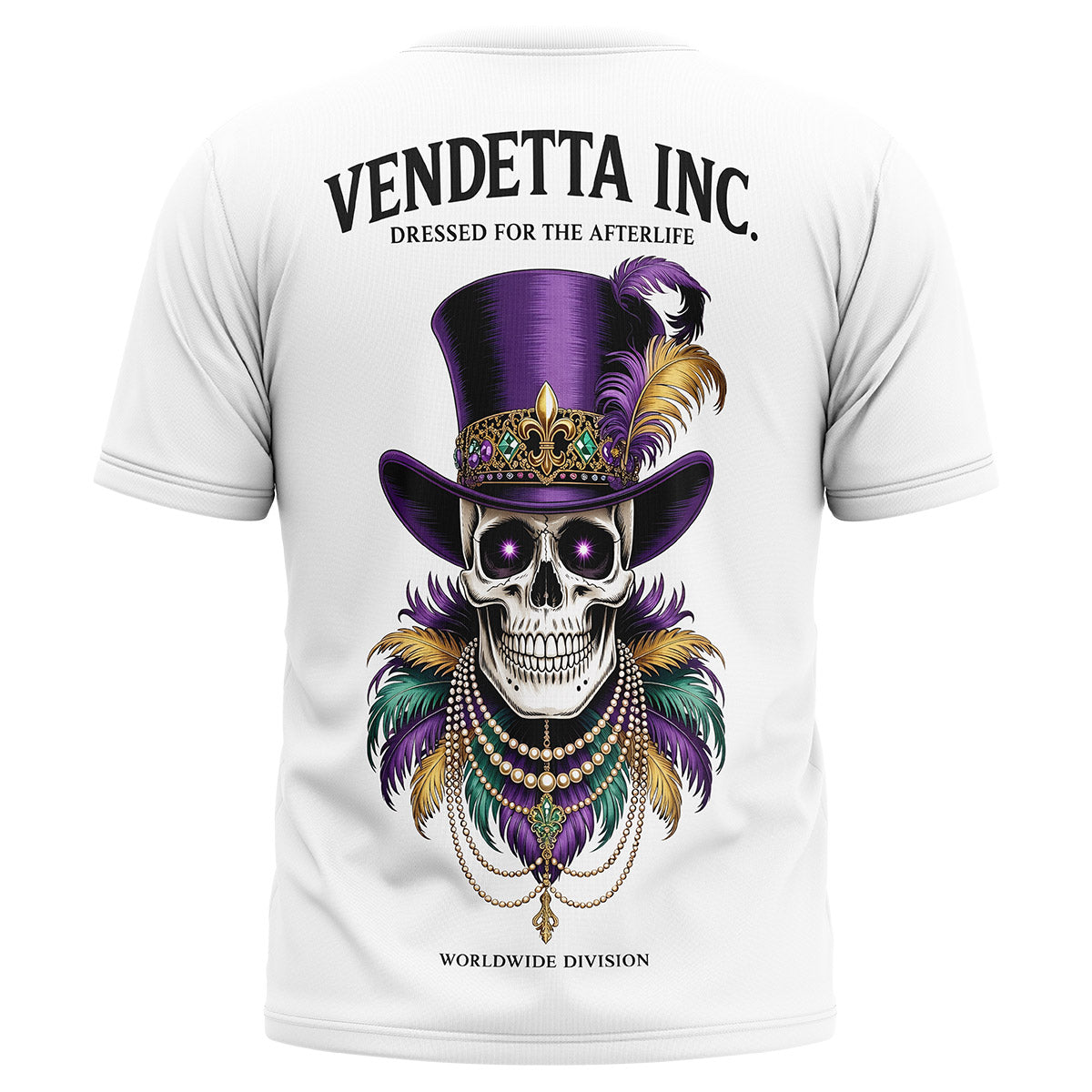 Vendetta Inc. Shirt Afterlife Crown weiß